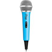 IK Multimedia iRig Voice iOS/Android Handheld Microphone (Blue)