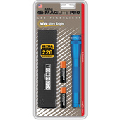 Maglite SP2P11H Mini Maglite Pro 2AA LED Flashlight with Holster (Blue)