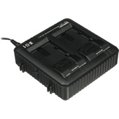 IDX 2-Channel Simultaneous Charger for SSL-JVC50 JVC Batteries
