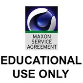 MAXON Service Agreement - Classroom - 12 Months (Download)