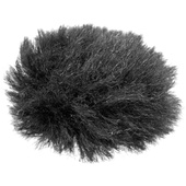 Auray Fuzzy Windbuster for Lavalier Microphones (Black)