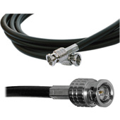 Canare 50' L-3CFW RG59 HD-SDI Coaxial Cable with Male BNCs (Black)