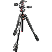 Manfrotto MK190XPRO4-3W Aluminum Tripod with 3-Way Pan/Tilt Head