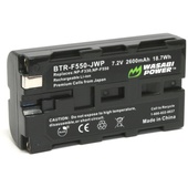 Wasabi Power Sony NP-F550 type battery (2600mAh)