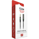 IK Multimedia Input Output Extension 3.5mm Male TRRS to 3.5mm Female TRRS Cable (60cm)