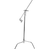Impact Turtle Base C-Stand Kit - 10.75' (Chrome)