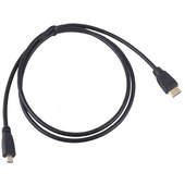 Mini HDMI Male to Micro HDMI Male HD 1080P Adapter AV Cable OC - 3'