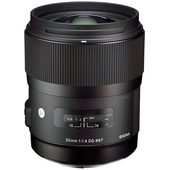 Sigma 35mm f/1.4 DG HSM Lens for Pentax DSLR Cameras