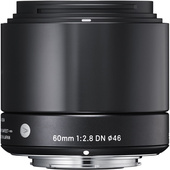 Sigma 60mm f/2.8 DN Lens for Sony E-mount Cameras (Black)
