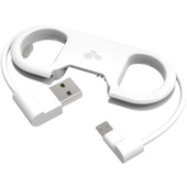 Kanex GoBuddy+ Charge and Sync Cable with Bottle Opener (Micro-USB, White)