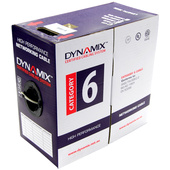 DYNAMIX Cat6 Bulk Cable Pull Box (Black. 305 m)