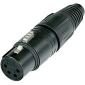 Neutrik NC4FX-B 4-Pin XLR Female Connector