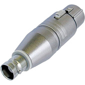 Neutrik NA2FBNC 3-Pole XLR Female to BNC Female Adapter
