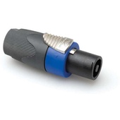 Neutrik NL4FX Locking Four-Pole High-Load Speakon Connector- Grey