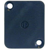 Neutrik DBA-BL Blank Plate (Black)