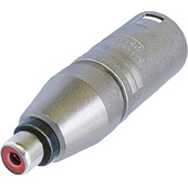 Neutrik NA2MPMF 3-Pole XLR Male to RCA Female Adapter