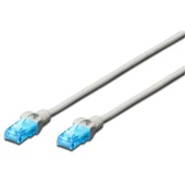 Digitus UTP CAT5e Grey Patch Lead - 15m