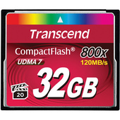 Transcend 32GB 800x CompactFlash Memory Card