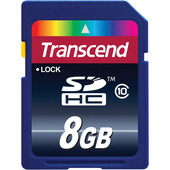 Transcend 8GB SDHC Memory Card Class 10