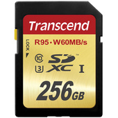 Transcend 256GB UHS-1 SDXC Memory Card (Speed Class 3)