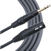 Mogami Gold 1/4" TRS Male to XLR Male Balanced Quad Patch Cable - 10'