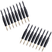 Mogami Gold 8 Channel Analog Snake Cable, 8x 1/4" TRS Male to 8x 1/4" TRS Male - 5'