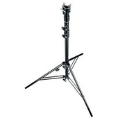 Manfrotto 007BU Aluminium Senior Stand with Levelling Leg (Black, 10.3')