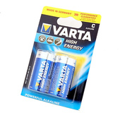 Varta Alkaline High Energy C size - (2 Pack)