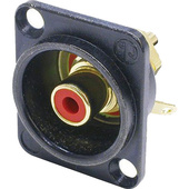 Neutrik NF2D-B-2 Female RCA Socket (Red)