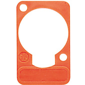 Neutrik DSS Lettering Plate (Orange)