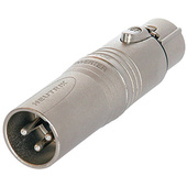 Neutrik NA3M5F 3 Pole XLR Male to 5 Pole XLR Female Adapter