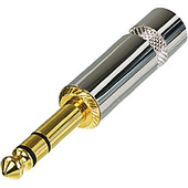 Neutrik NYS228G 3-Pole Stereo 1/4" Plug