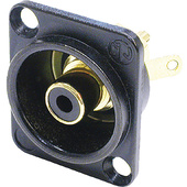 Neutrik NF2D-B-0 Phono (RCA) Female Chassis Connector