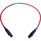 Cable Techniques CT-PCL-18R 18" (457.2mm) Balanced TA3F to TA5F Transmitter Links Cable (Red)