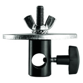 Manfrotto 179 16mm Female Adapter with 3/8" Screw and 80mm Disc
