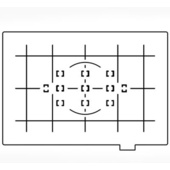 Nikon E Type Focusing Screen for F6