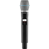 Shure QLXD2-BETA87A Handheld Wireless Transmitter with Beta 57A Capsule (H51:534 to 598 MHz)