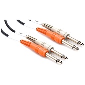 Hosa CPP-203 Dual 6.5mm TS Jack Cable 3m