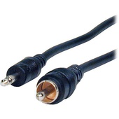 Comprehensive Mini Male to RCA Male Audio Cable - 6'