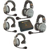 Eartec COMSTAR XT-5 5-User Full Duplex Wireless Intercom System
