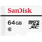 SanDisk 64GB High Endurance Video Monitoring microSDXC Memory Card (Class 10)