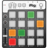 IK Multimedia iRig Pads MIDI Pad Controller for iOS, Android, Mac, and PC
