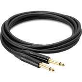 Hosa CGK-010 Straight 1/4" Plug Male to Straight 1/4" Plug Male Edge Guitar Cable (10')