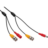 Pearstone BNC Extension Cable with Power for CCTVs - 100'