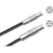 Redrock Micro 7-Pin LEMO to 7-Pin LEMO flexCable for microRemote Torque Motor (24")