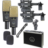 AKG C 414 XL II/ST Large Diaphragm Condenser Microphone (Matched Pair)