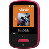 SanDisk 8GB Clip Sport MP3 Player (Pink)