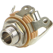 Switchcraft 1/4" Stereo 3 Conductor Jack (Tip is Shunt)