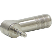 Switchcraft 35HD Series 3.5mm Right Angle Stereo Plug Cable Diameter (Nickel, Nickel)