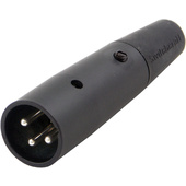 Switchcraft A Series 3-Pin XLR Male Cable Mount (Black, Silver)